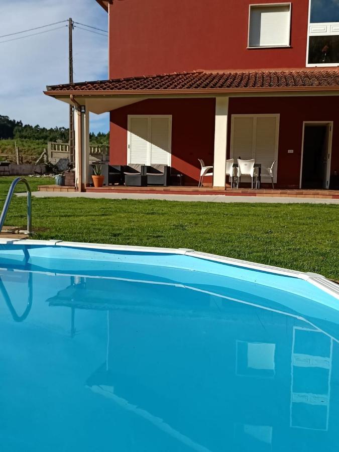 Apartamento En Bloque Vivienda Con Piscina Y Barbacoa A 15 Min De La Playa Meis Exterior photo