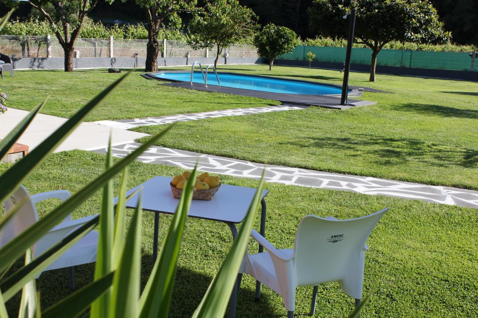 Apartamento En Bloque Vivienda Con Piscina Y Barbacoa A 15 Min De La Playa Meis Exterior photo