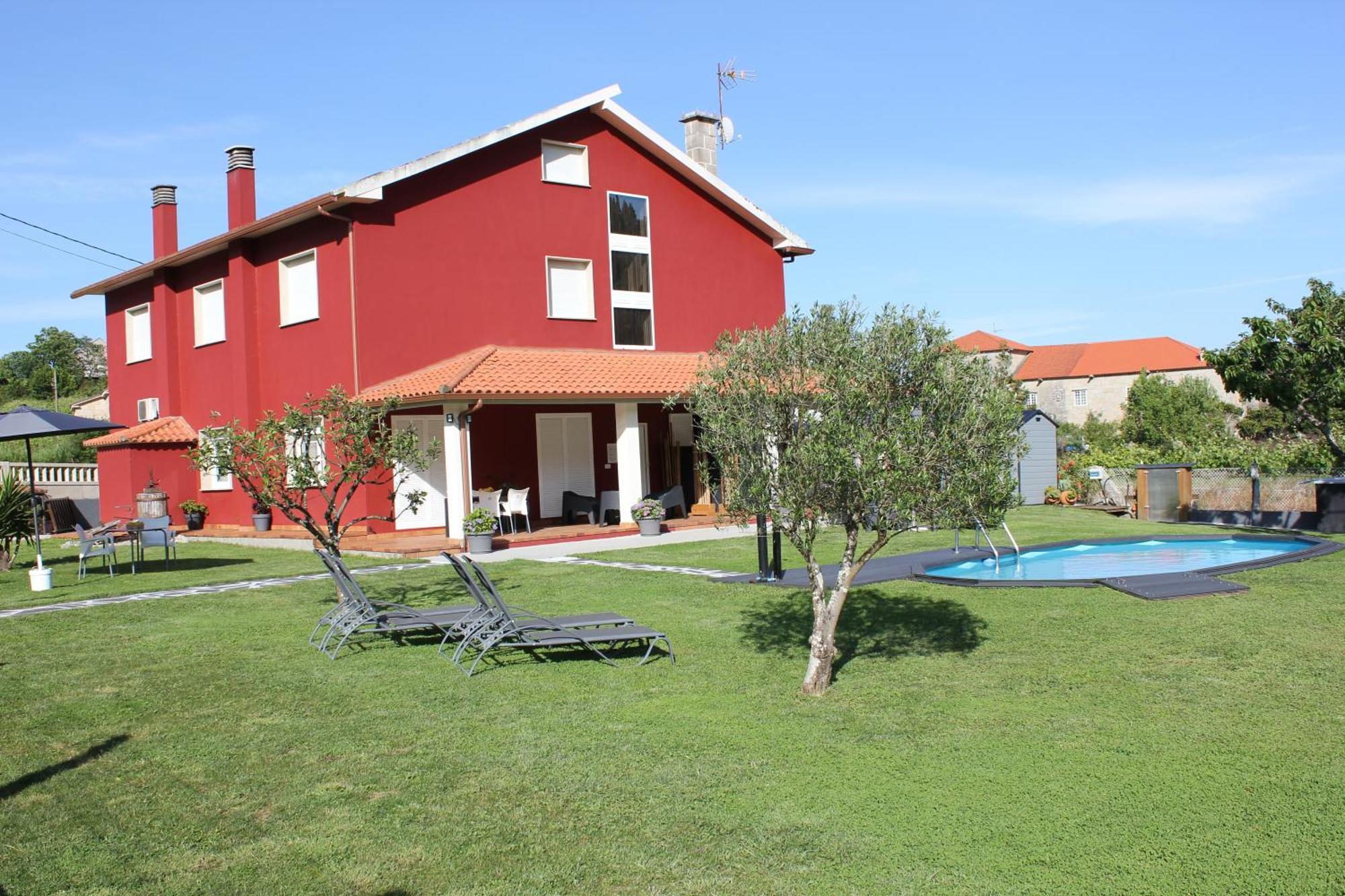 Apartamento En Bloque Vivienda Con Piscina Y Barbacoa A 15 Min De La Playa Meis Exterior photo
