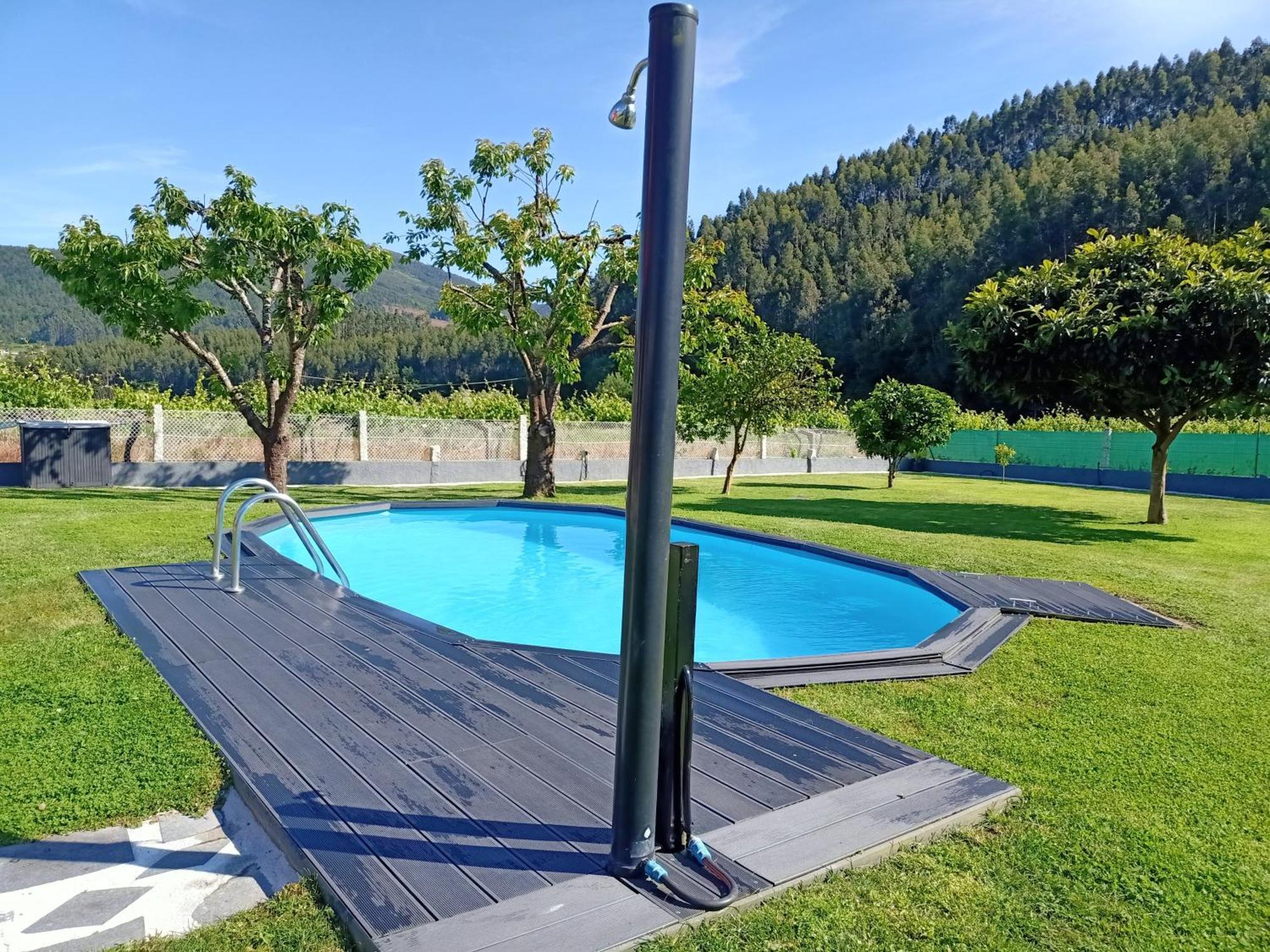 Apartamento En Bloque Vivienda Con Piscina Y Barbacoa A 15 Min De La Playa Meis Exterior photo