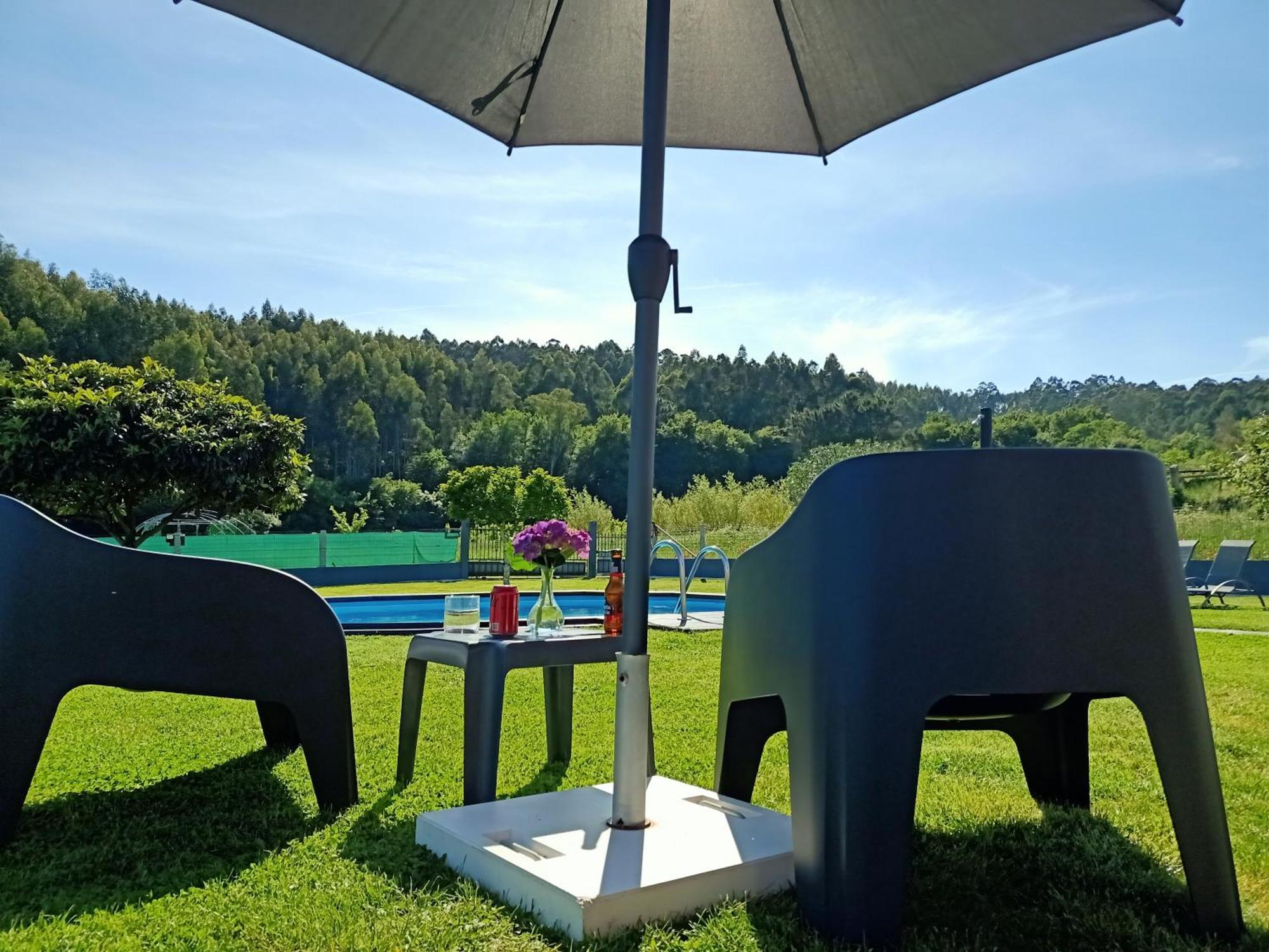 Apartamento En Bloque Vivienda Con Piscina Y Barbacoa A 15 Min De La Playa Meis Exterior photo