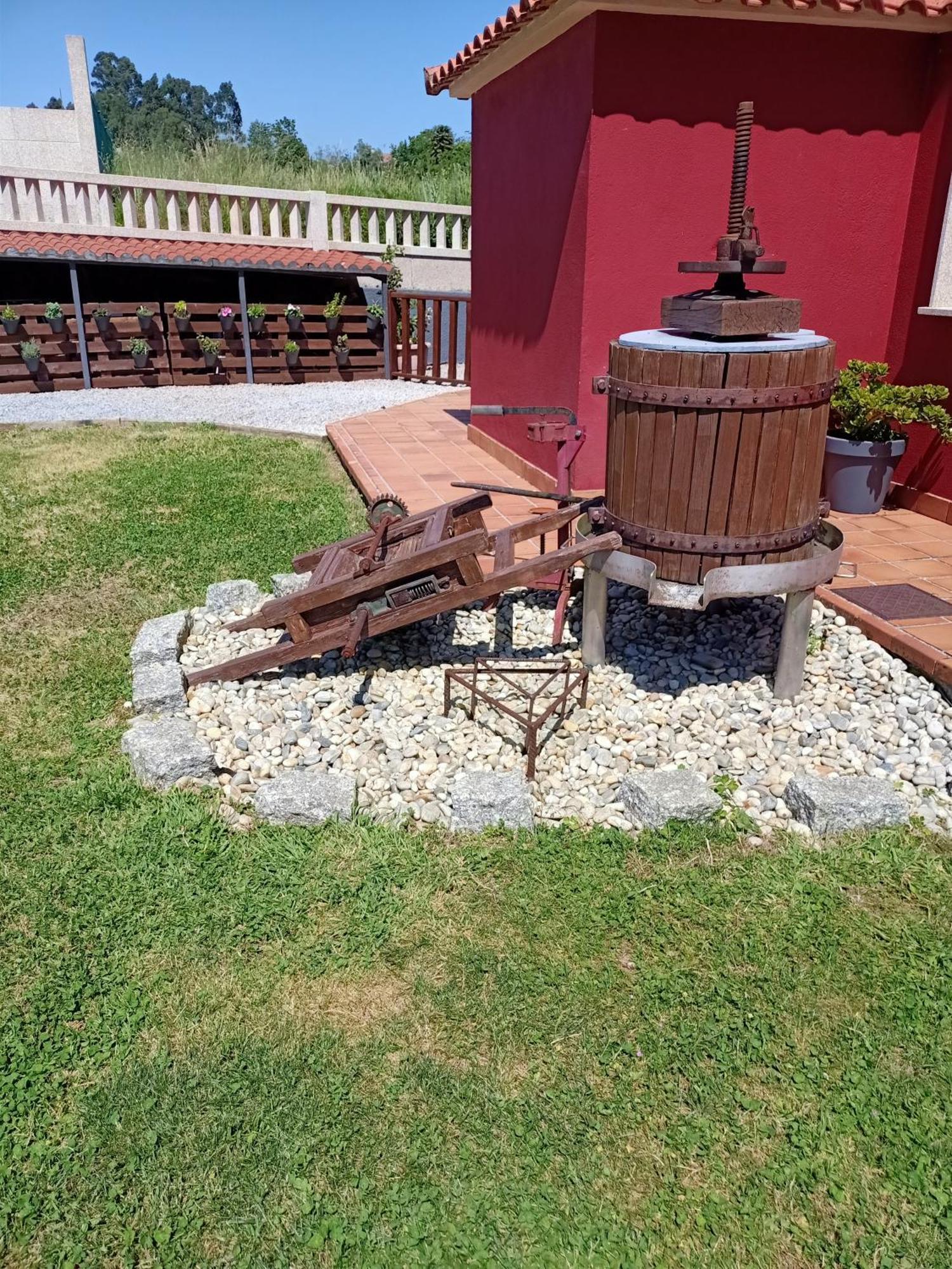 Apartamento En Bloque Vivienda Con Piscina Y Barbacoa A 15 Min De La Playa Meis Exterior photo